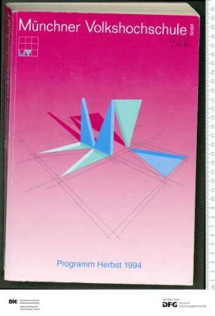Programm 2. Semester 1994