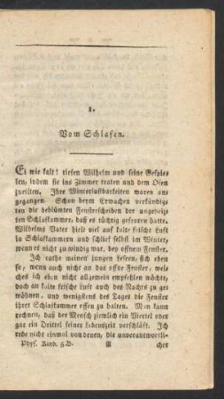 [Schlaf, Kälte, Wärme, Licht]