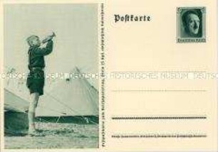 Postkartenvordruck zum Reichsparteitag 1938