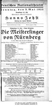 Hanns Johst Vortrag aus eigenen Werken