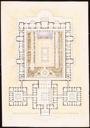 Schloss Orianda, Krim: Grundrisse des Schlosses