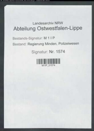 Auflösung des Schützenvereins Bonenburg und Einziehung seines Vermögens