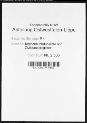 Kirchenbuchduplikate der evangelischen Gemeinde Hülscheid (GHT 1867-1874), Zivilstandsregister der Stadt Lüdenscheid (GHT 1810). (Gemeinde: Hülscheid, evangelische Gemeinde)