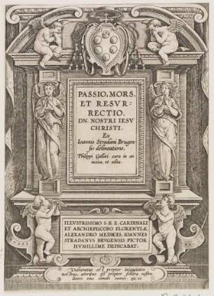 Titelblatt der Serie Passio, Mors et Resurrectio, dn. Nostri Iesu Christi