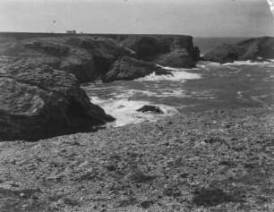 Die Küste bei Belle-Île : Blick auf die Küstenformation bei Belle-Île