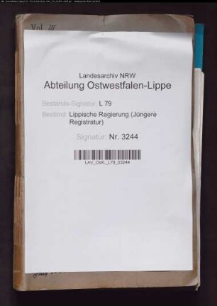Postwesen, Band 3