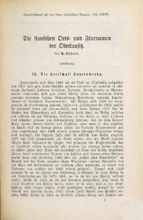 Die slavischen Orts- und Flurnamen der Oberlausitz, 3