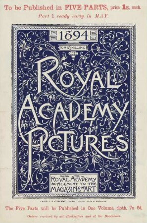 Royal Academy Pictures. Being the Royal Academy Supplement to the Magazine of Art