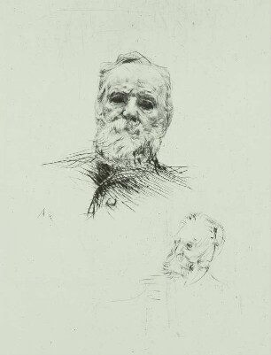 Bildnis des Dichters Victor Hugo