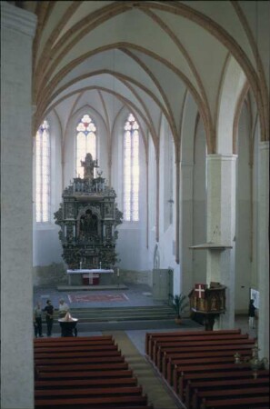 Prenzlau, Dominikanerkloster,Prenzlau, Dominikanerkirche Hl.-Kreuz (Nikolaikirche) : Inneres