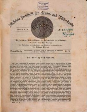 Globus : illustrierte Zeitschrift für Länder- und Völkerkunde. 30, 30. 1876