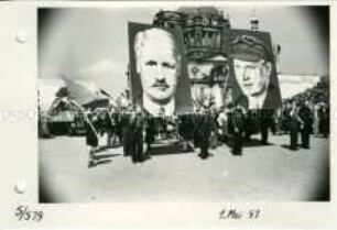 FDJ auf der Berliner Maidemonstration 1951