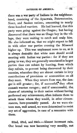 Indian war parties