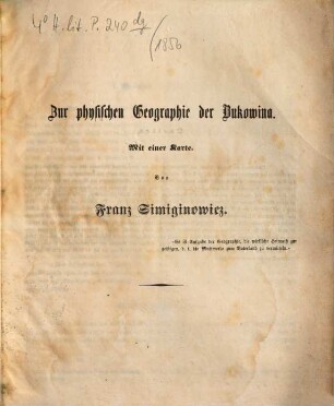 Jahres-Bericht über den Zustand des K.K. Ober-Gymnasiums zu Czernowitz in dem Herzogthume Bukowina während das Schuljahres ..., 1855/56
