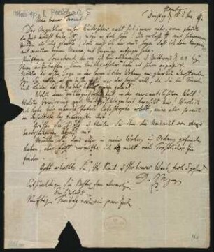 Brief an Ferdinand Mendheim : 15.06.1819