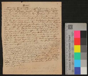 2 kurze Texte von Clemens Brentano über Karl Friedrich Schinkel und Friedrich de la Motte Fouqué