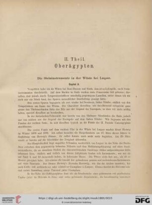 II. Theil. Oberägypten