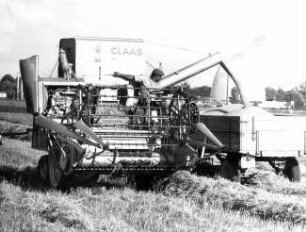 Mähdrusch mit Claas