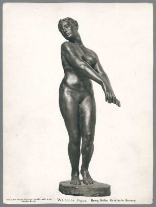 Sklavin, 1903/04, Bronze