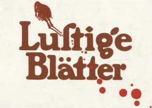 Lustige Blätter