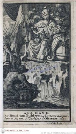 Nouveau voyage d'Italie, fait en l'année 1688. 1691Erstes Titelblatt: ... - Band 1: Nouveau voyage d'Italie (1688)