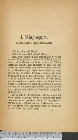 I. Ringnepper (Goldarbeiter-, Pfandleih-Falle)
