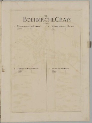Der Boehmische Crays wird getheilet in