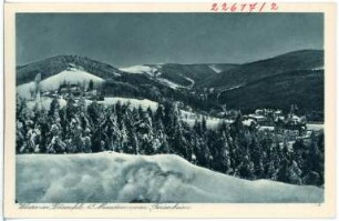 Bärenfels. Winter in Bärenfels
