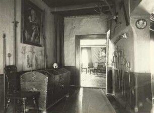 Oberwartha, Klostergut, Herrenhaus, Inneres, Diele
