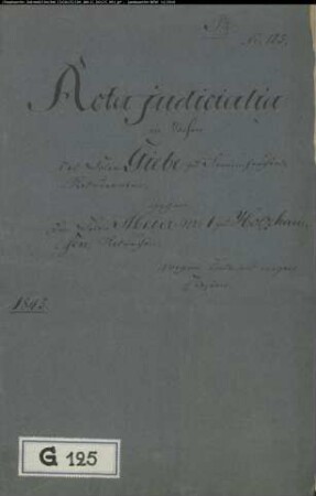 Giebe zu Fromhausen gegen Meier zu Holzhausen