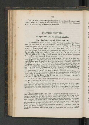 § 1. Oxydation durch Chlor und Jod.