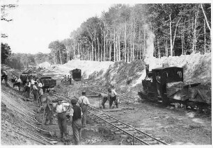 Erdarbeiten bei km 540,000