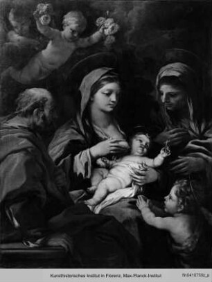 Heilige Familie mit Elisabeth und dem Johannesknaben