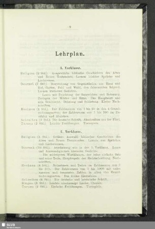 Lehrplan