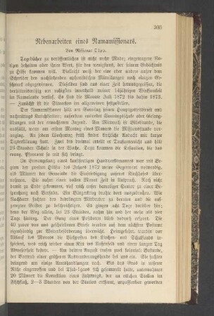 Nebenarbeiten eines Namamissionars