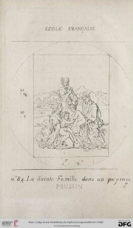 La sainte famille dans un paysage (No. 84)