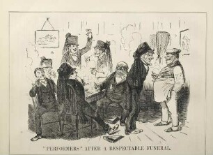 "Performers" after a respectable funeral.