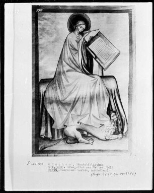 Evangeliar aus Metten — Evangeliar — Evangelist Markus, Folio 12verso