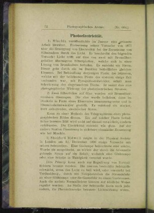 Photoelectricität