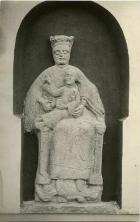 Relief der Thronenden Muttergottes mit Kind