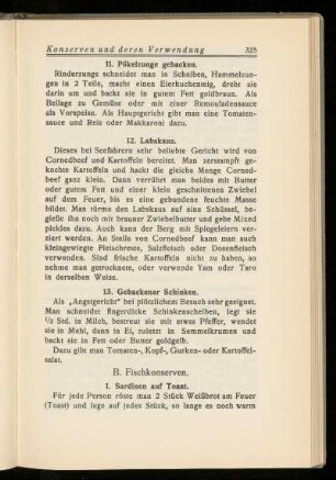 B. Fischkonserven.