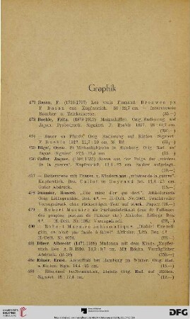 Graphik (Nr. 472-550)