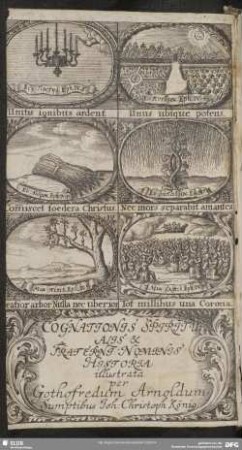 Cognationis Spiritualis & Fraterni Nominis Historia illustratta ...