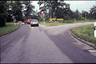 Teilknoten Nord: Rampenfuß (Zufahrt von BAB)