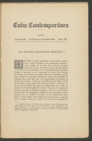 Un sistema socialista práctico