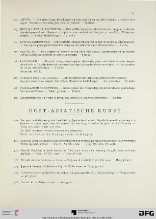 Oost-aziatische Kunst (Nr. 710-735)