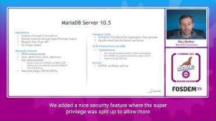 MariaDB: Server Roadmap