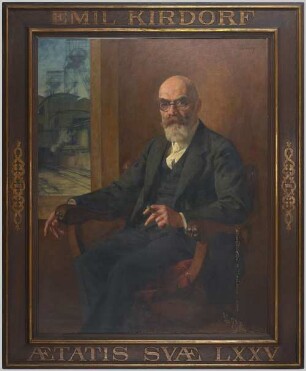 Portrait, Emil Kirdorf (Geheimrat)