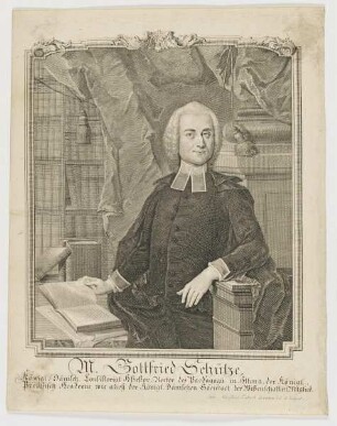 Bildnis des Gottfried Schütze