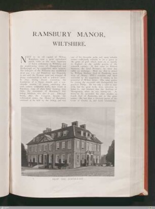 Ramsbury Manor, Wiltshire